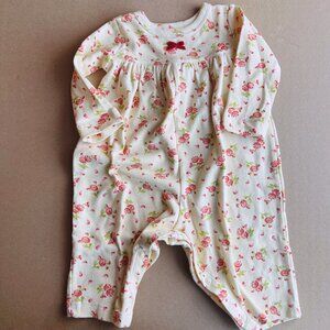 Vintage Baby Lulu Floral Romper – Baby Girl 6M (NWOT) 🌸✨